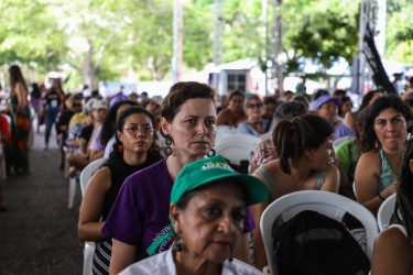 Plenária Feminismo e Território, Foto: Priscila Ramos / MST