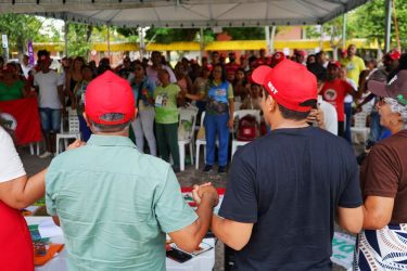 Mobilizações de povos e comunidades tradicionais pela proteção jurídica e gestão dos seus territórios, Foto: Laís Alana / MST-PR