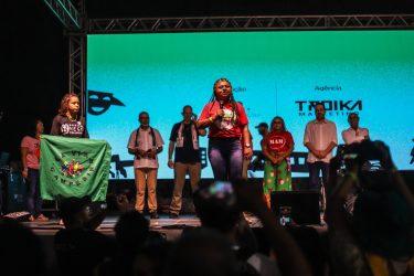 Plenária de abertura da Cúpula dos povos, Foto: Priscila Ramos / MST