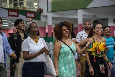 Visita a quadra da Mangueira na noite cultural da Cúpula dos Brics, Foto: Priscila Ramos