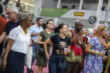 Visita a quadra da Mangueira na noite cultural da Cúpula dos Brics, Foto: Priscila Ramos