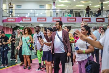 Visita a quadra da Mangueira na noite cultural da Cúpula dos Brics, Foto: Priscila Ramos