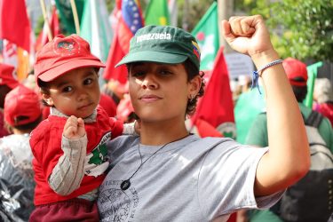 Em frente ao Consulado dos Estados Unidos. Foto: Nacho Lemos