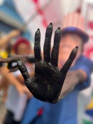 Em frente ao Consulado dos Estados Unidos. Foto: Nacho Lemos