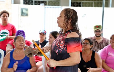 Mulheres Sem Terra organizaram debate sobre violências, em João Pessoa (PB), Foto: Carla Batista / MST-PB