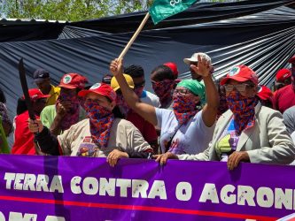Mulheres Sem Terra ocupam a mineradora no Agreste Alagoano, Foto: MST-AL