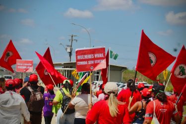 Mulheres Sem Terra ocupam a mineradora no Agreste Alagoano, Foto: MST-AL
