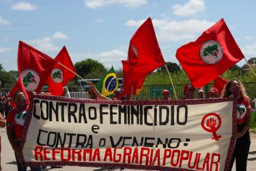 Mulheres Sem Terra ocupam a mineradora no Agreste Alagoano, Foto: MST-AL