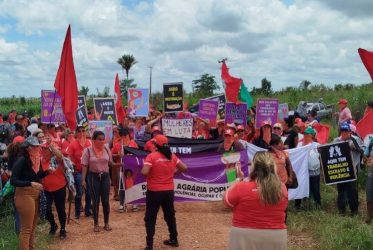 Mulheres Sem Terra ocupam fazenda com histórico de trabalho escravo no Tocantins, Foto: MST-TO