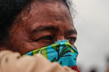 Mulheres Sem Terra. ocupam Fazenda Santo Antônio, em Presidente Epitácio. Foto: MST-SP