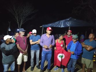 Durante a Jornada, 200 famílias Sem Terra ocuparam a fazenda Cariri, localizada no município de Pendências. Foto: MST RN