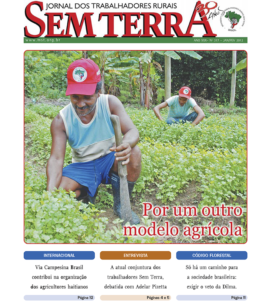 Jornal Sem Terra Nº 317/2012