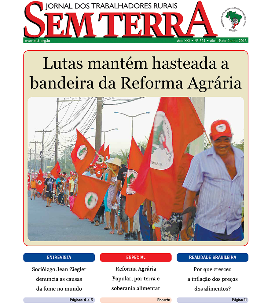 Jornal Sem Terra Nº 321/2013