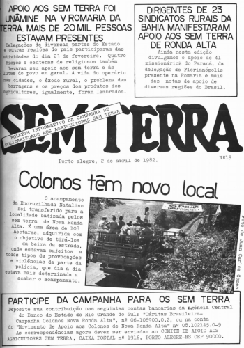 Boletim Sem Terra Nº 19/1982